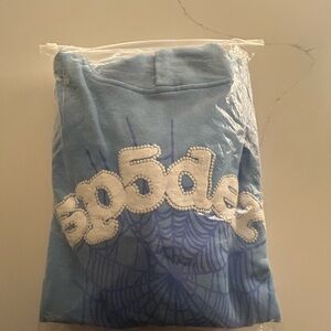 Light blue spider hoodie